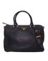 Bauletto Tote, &pound;350, Handbags, Black, Leather, Front view
